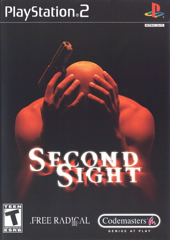 Second Sight box art for Playstation 2